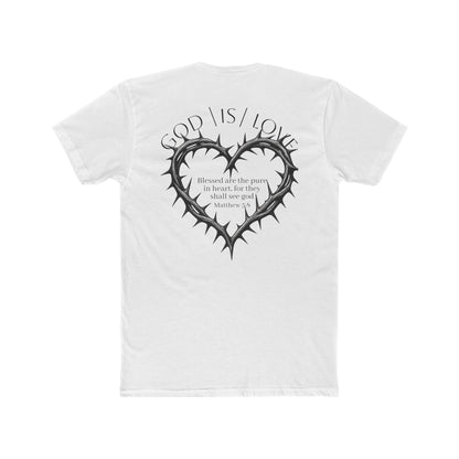 Matthew 5:8 Thorn Heart Cotton Tee