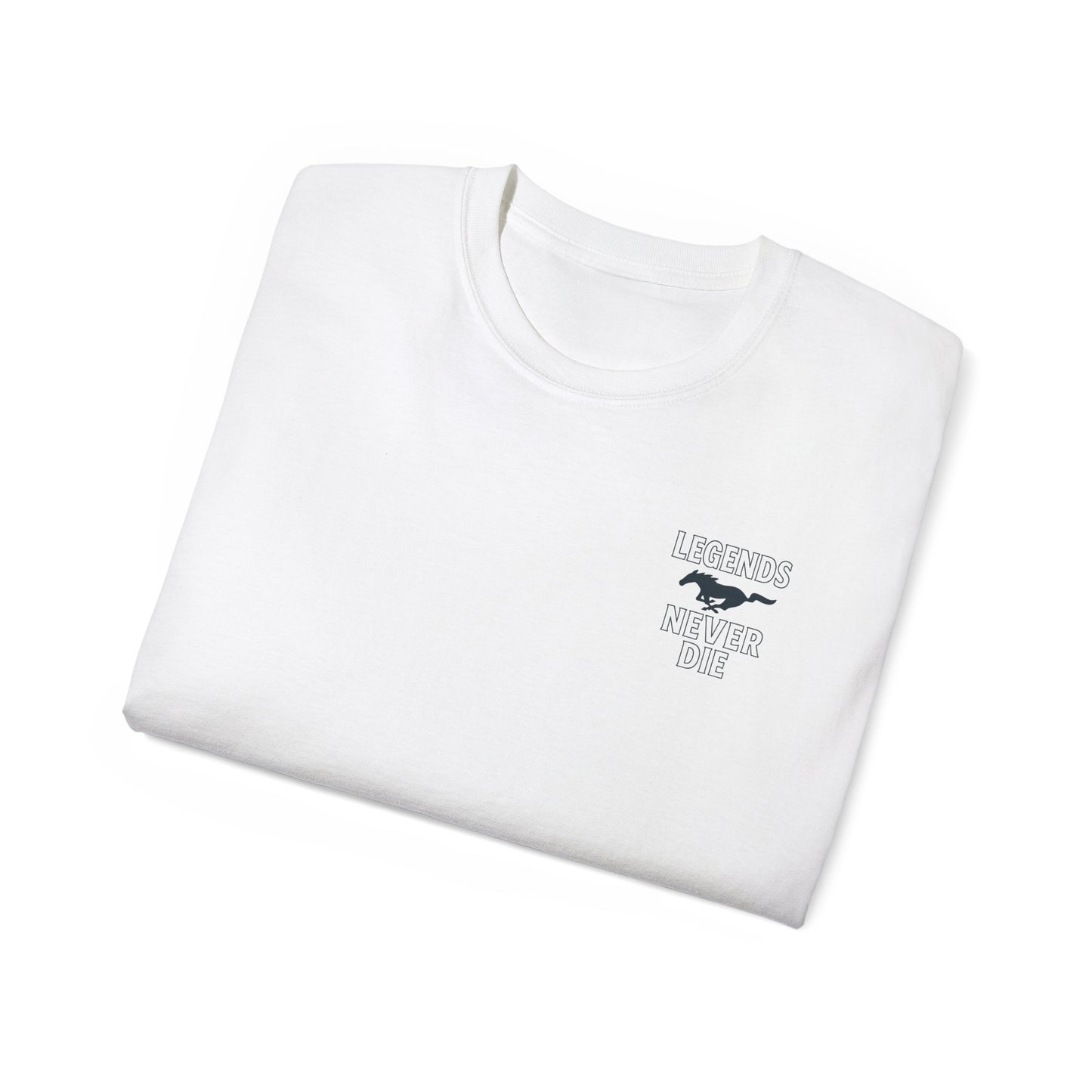 Cotton Legends Never Die Mustang Tee