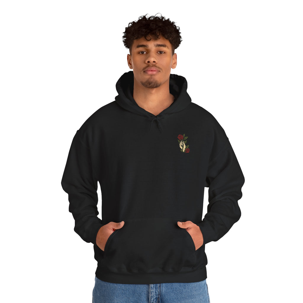Trust God Rose Unisex Cotton Hoodie