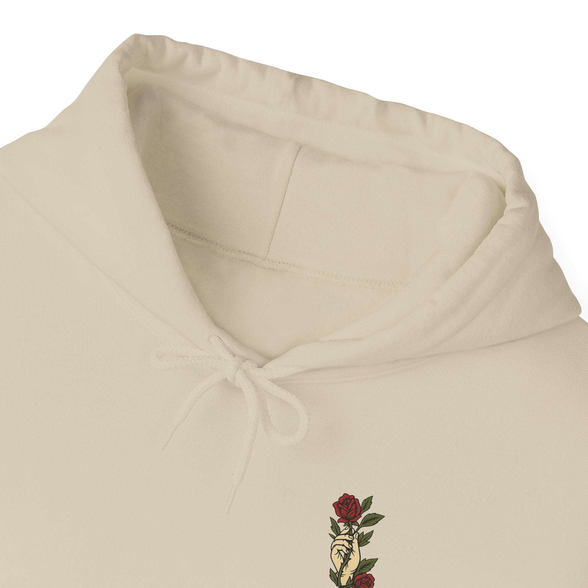 Trust God Rose Unisex Cotton Hoodie