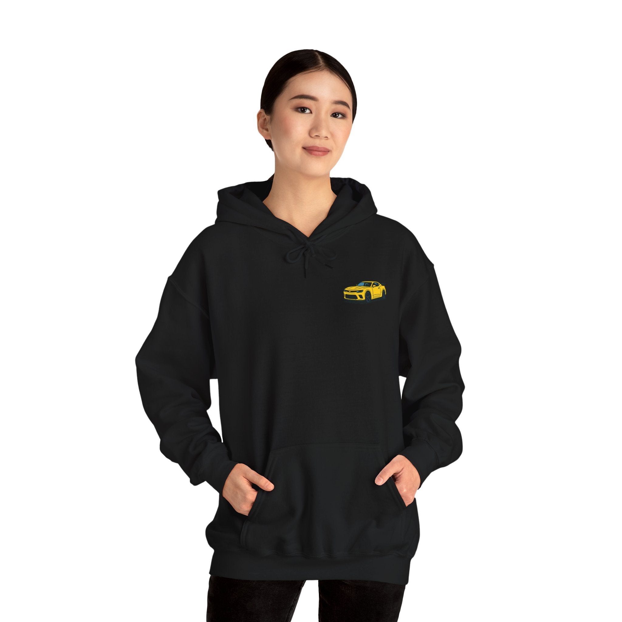 Cotton Camero Car Unisex Hoodie