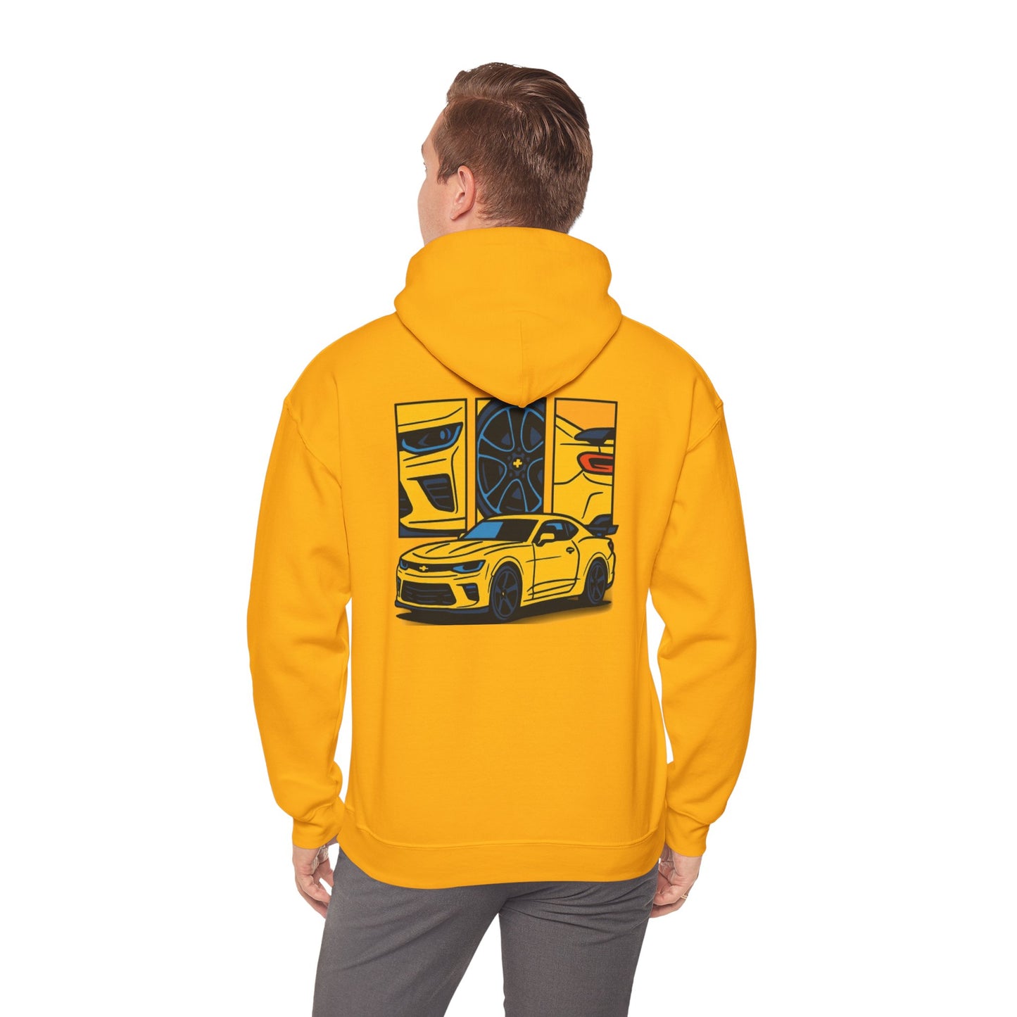 Cotton Camero Car Unisex Hoodie