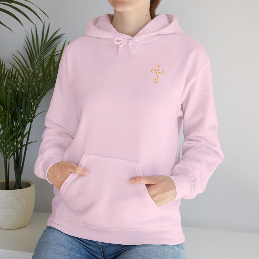 Walk With God Cotton Cross Hoodie