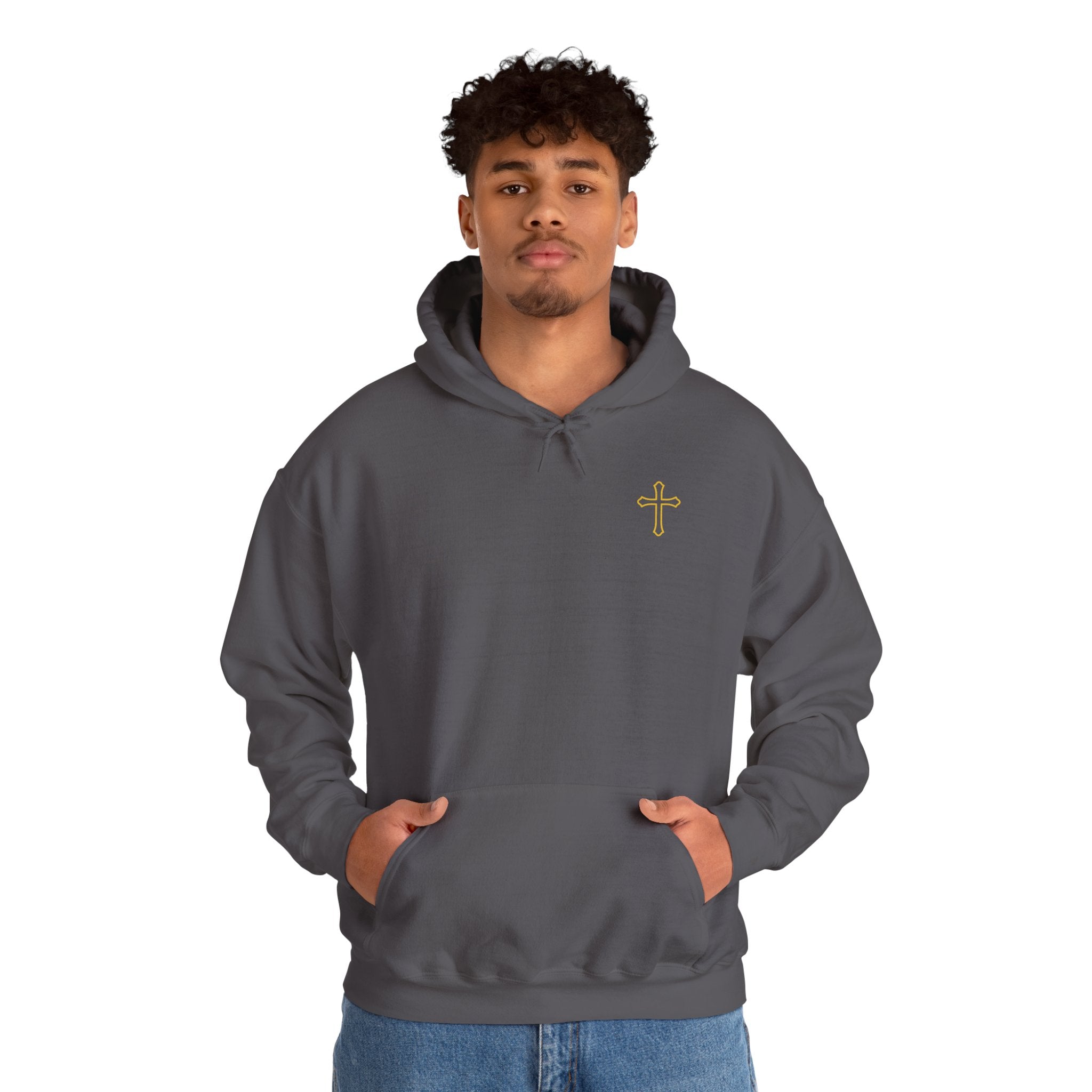 Walk With God Cotton Cross Hoodie