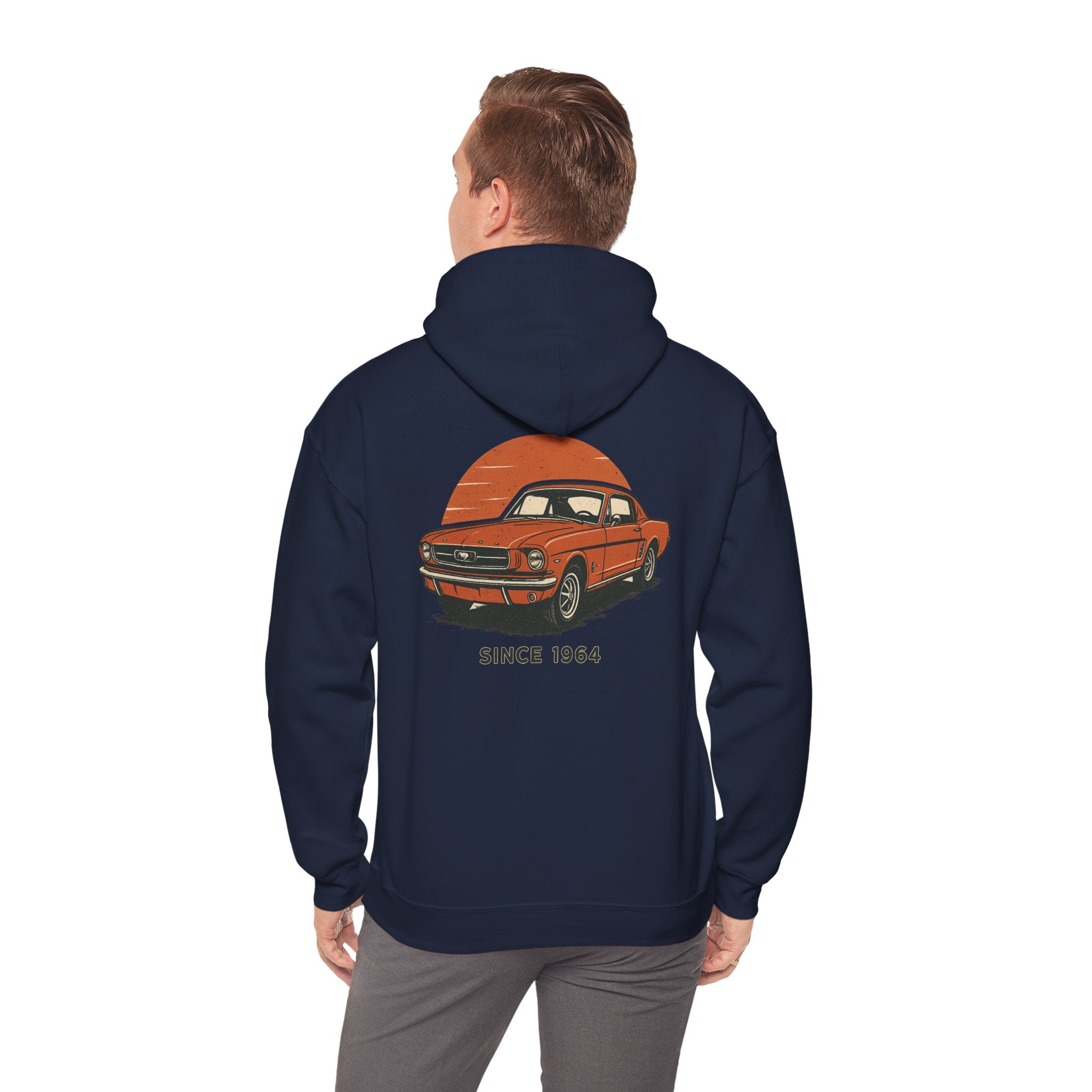 Mustang Hoodie "since 1964"- Unisex Heavy Blend Hoodie