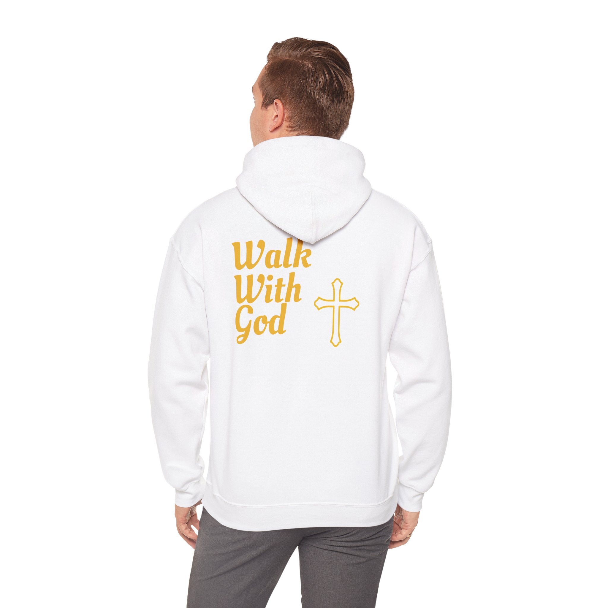 Walk With God Cotton Cross Hoodie