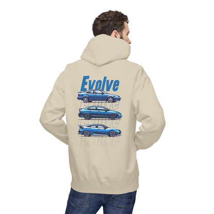 Evolve Blue Sport Cotton Hoodie