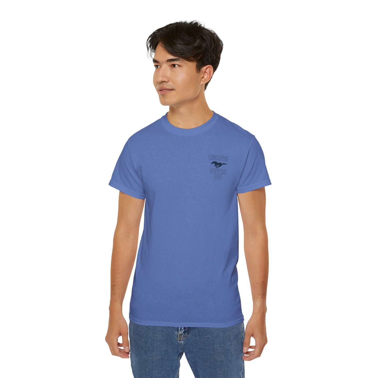 Cotton Legends Never Die Mustang Tee