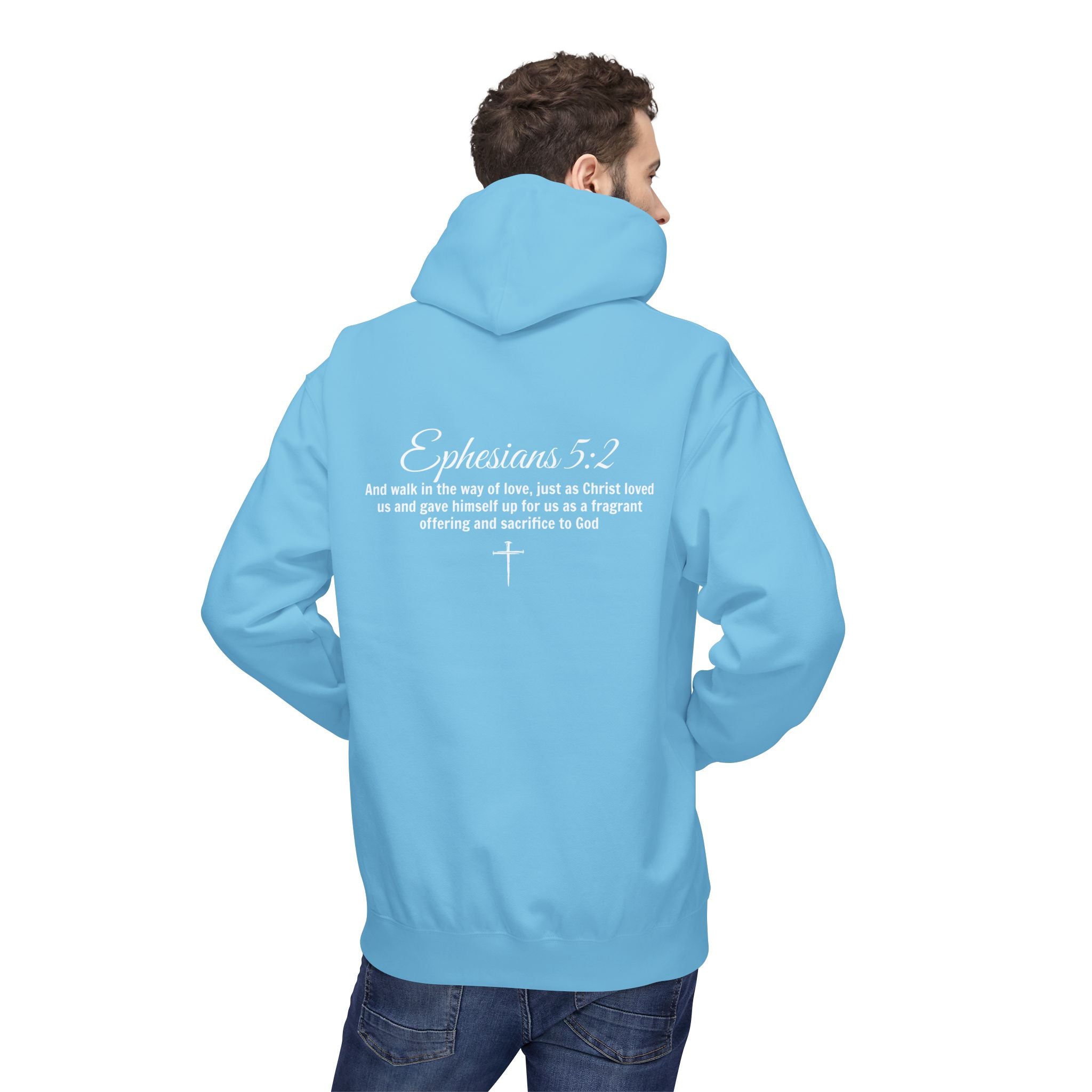 Ephesians 5:2 Sacrifice Collection Cotton Hoodie