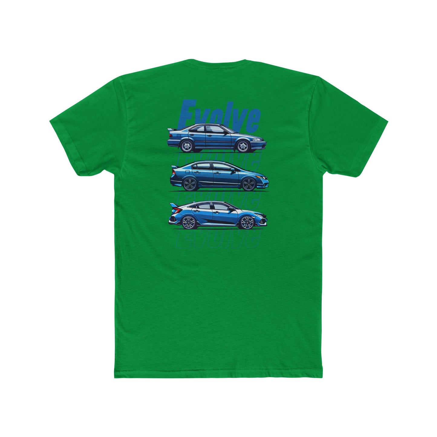 Evolve Blue Sport Short Sleeve
