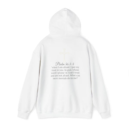 Psalm56 No Fear Cotton Cross Hoodie